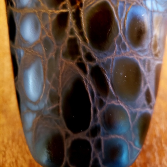 Stuart Weitzman crocodile block heel pumps - Picture 4 of 8